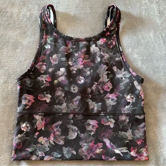 Lululemon Power Pivot Tank Activate Floral Multi Size 4 - Picture 6 of 9